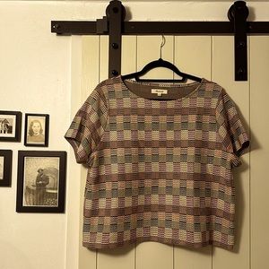 Madewell Multicolor Patterned Woven Top